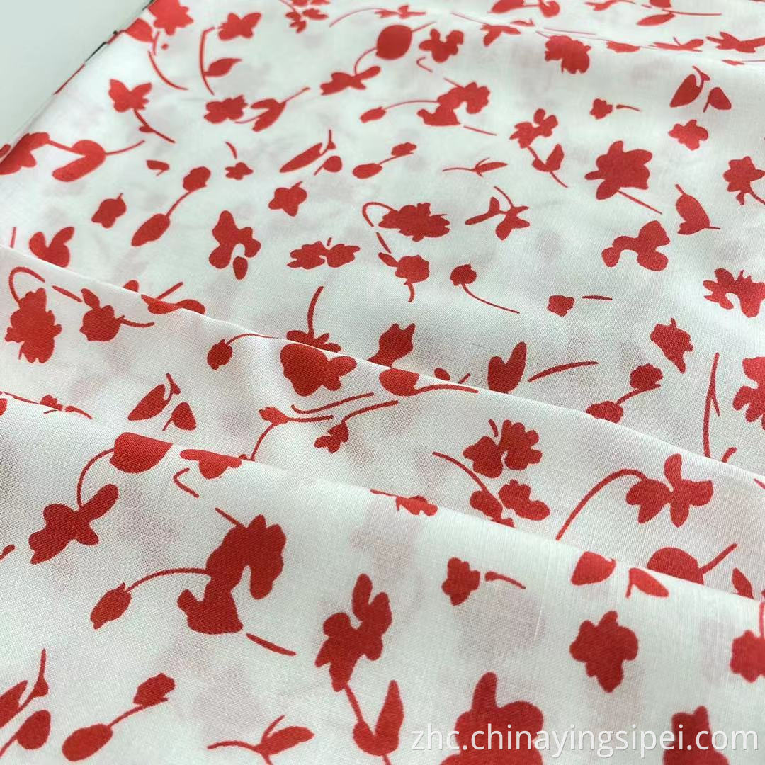 ISP纺织品制造热销售印刷粘性人造丝奇特利斯面料